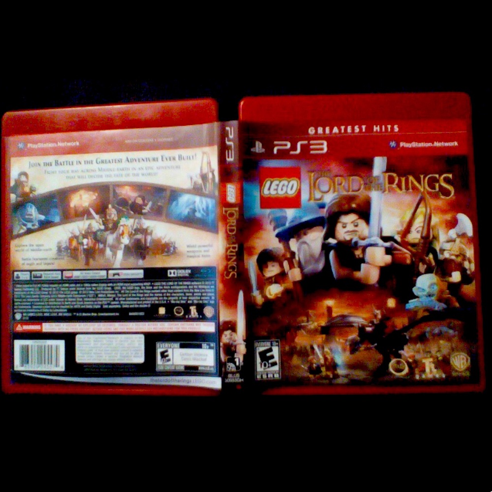 LEGO Lord of the Rings PS3 game